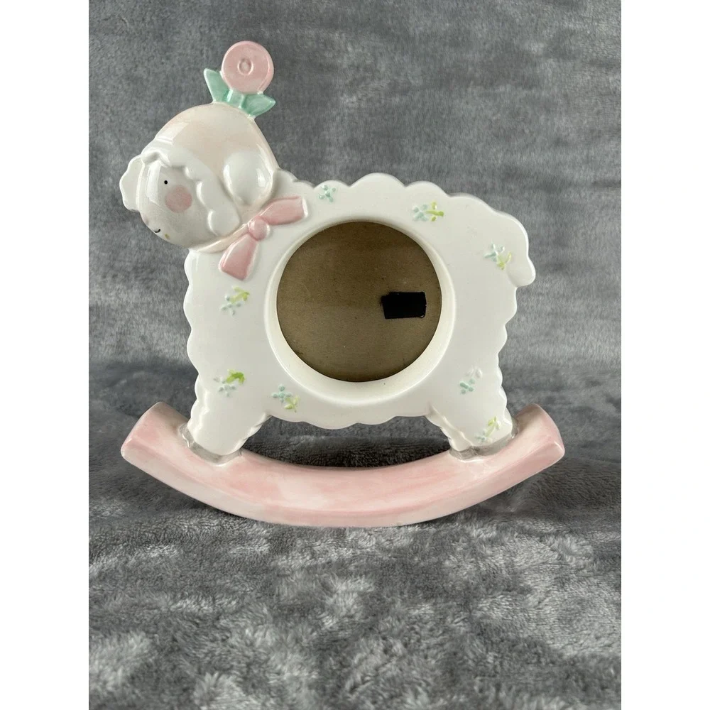Charpente Lamb Ceramic Picture Frame Designed By Kathy Orr Nursery Decor Baby